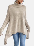Brigitte | Long Turtle Neck Jumper