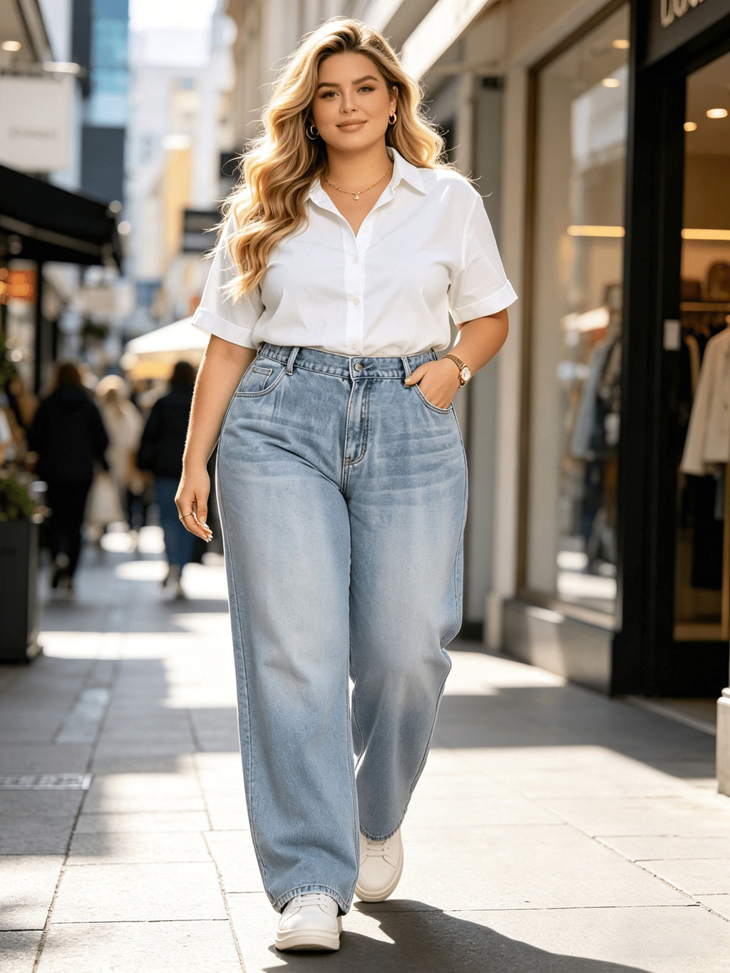 Clara Light Blue Jeans