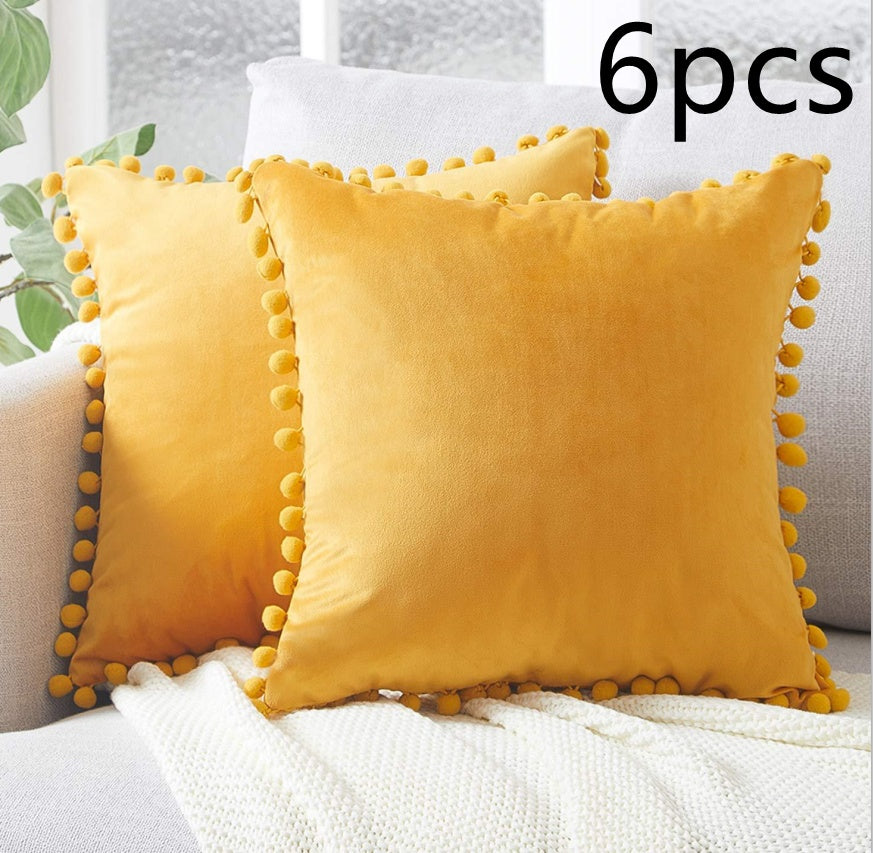 Plush Nordic Cushion Cover