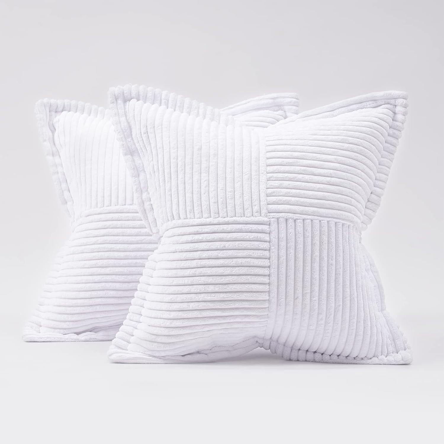 Aria Corduroy Striped Cushion Cover