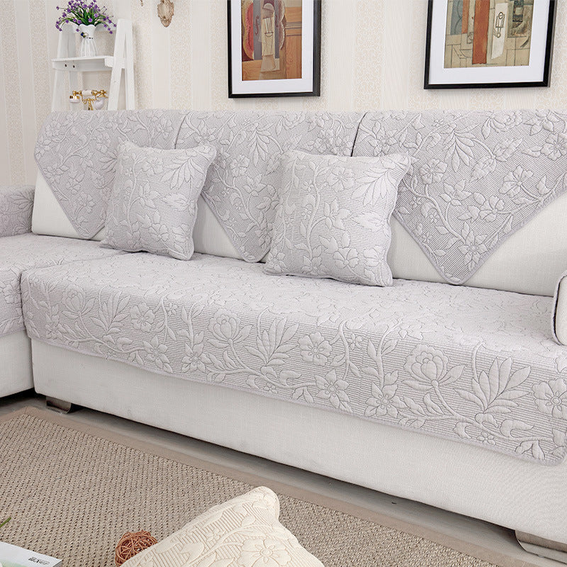 Natural Cotton Sofa Cover