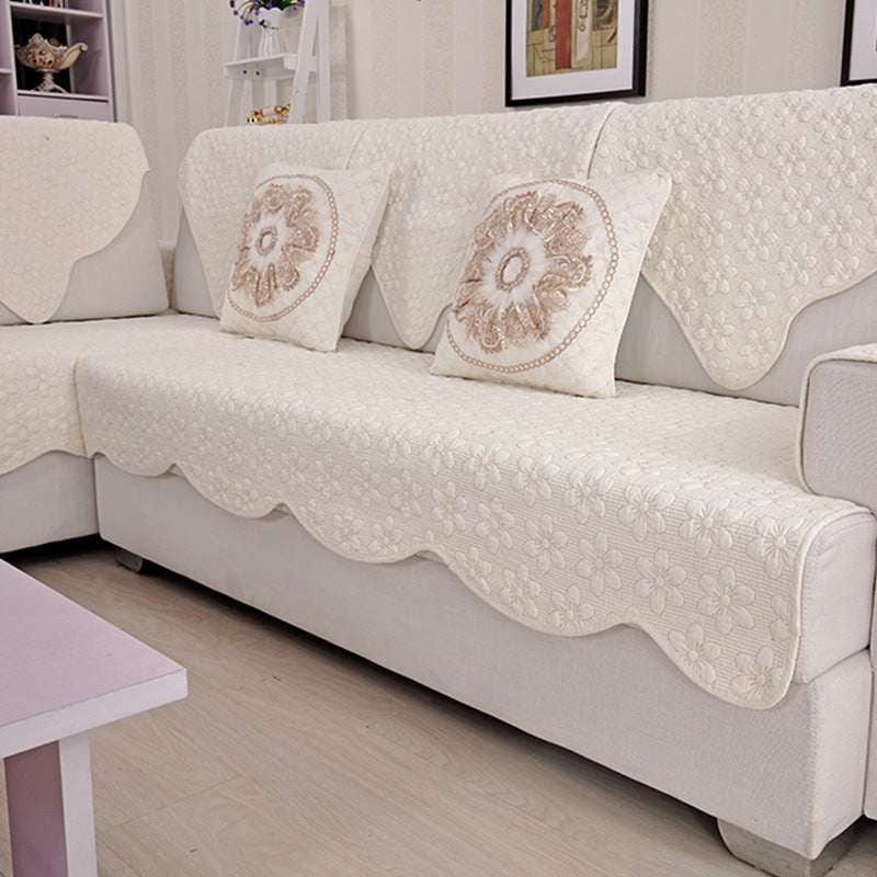 Natural Cotton Sofa Cover