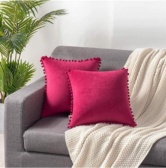 Plush Nordic Cushion Cover