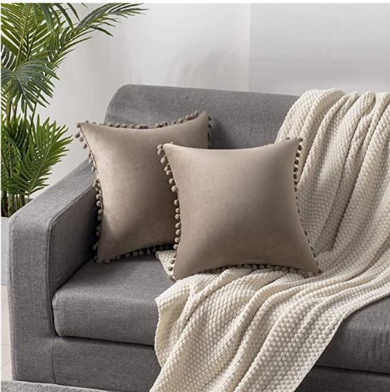 Plush Nordic Cushion Cover
