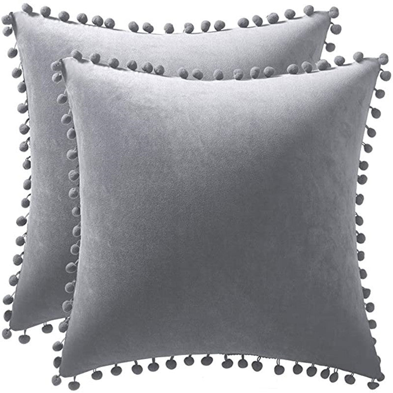 Plush Nordic Cushion Cover