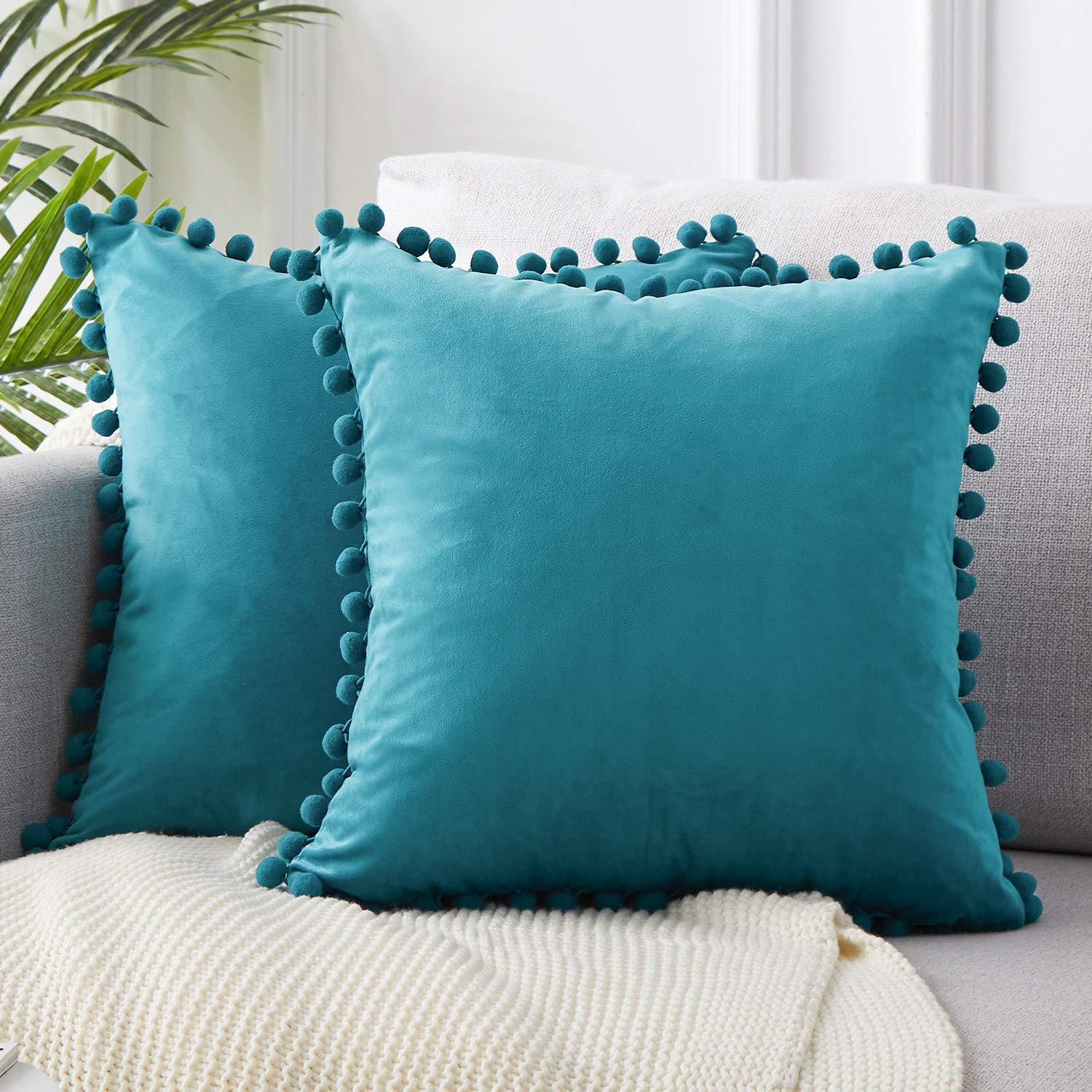 Plush Nordic Cushion Cover