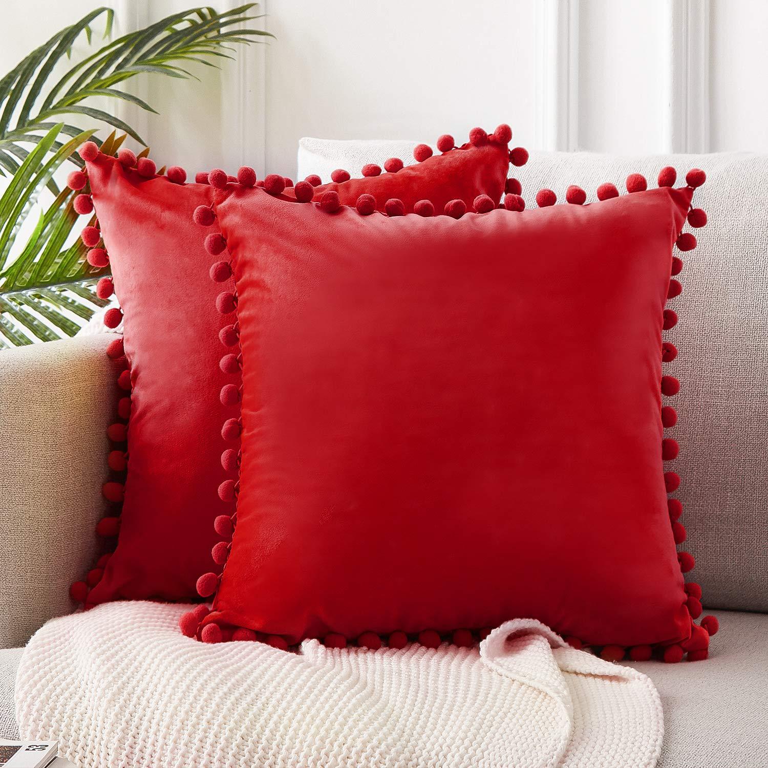 Plush Nordic Cushion Cover