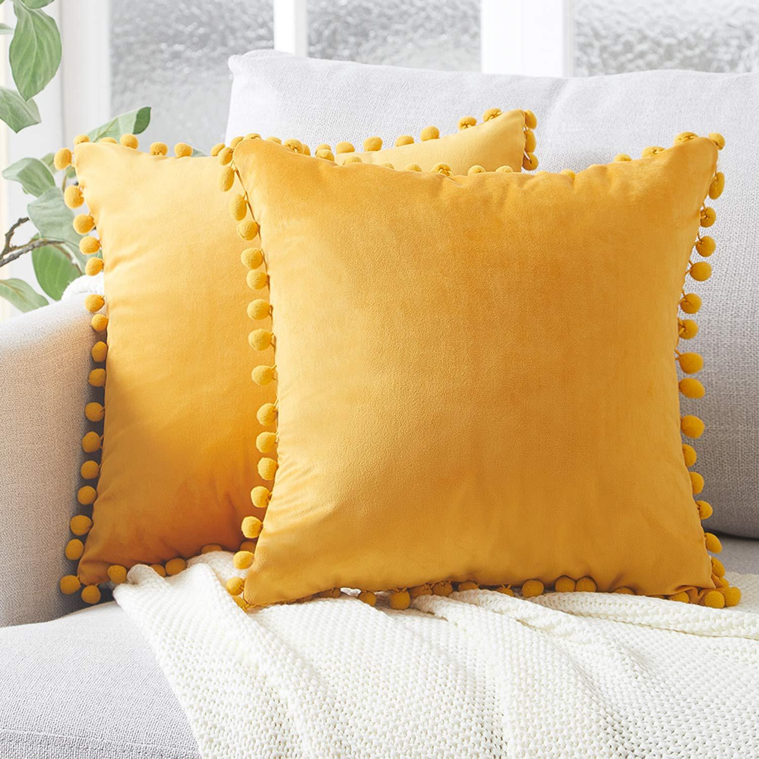 Plush Nordic Cushion Cover