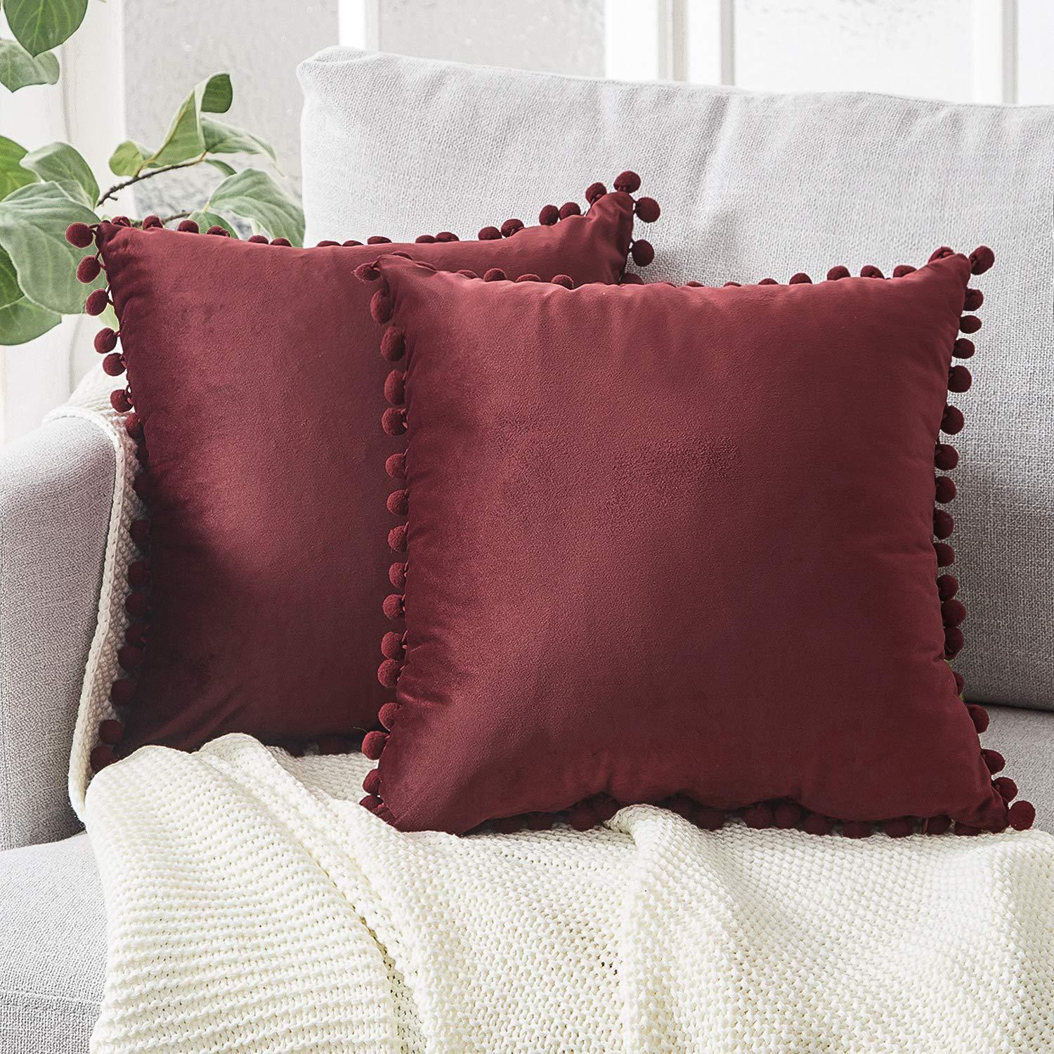 Plush Nordic Cushion Cover
