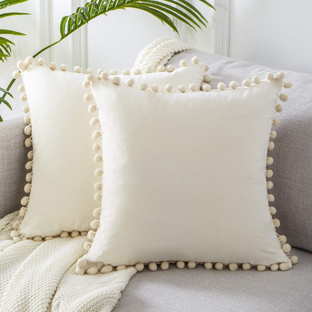 Plush Nordic Cushion Cover