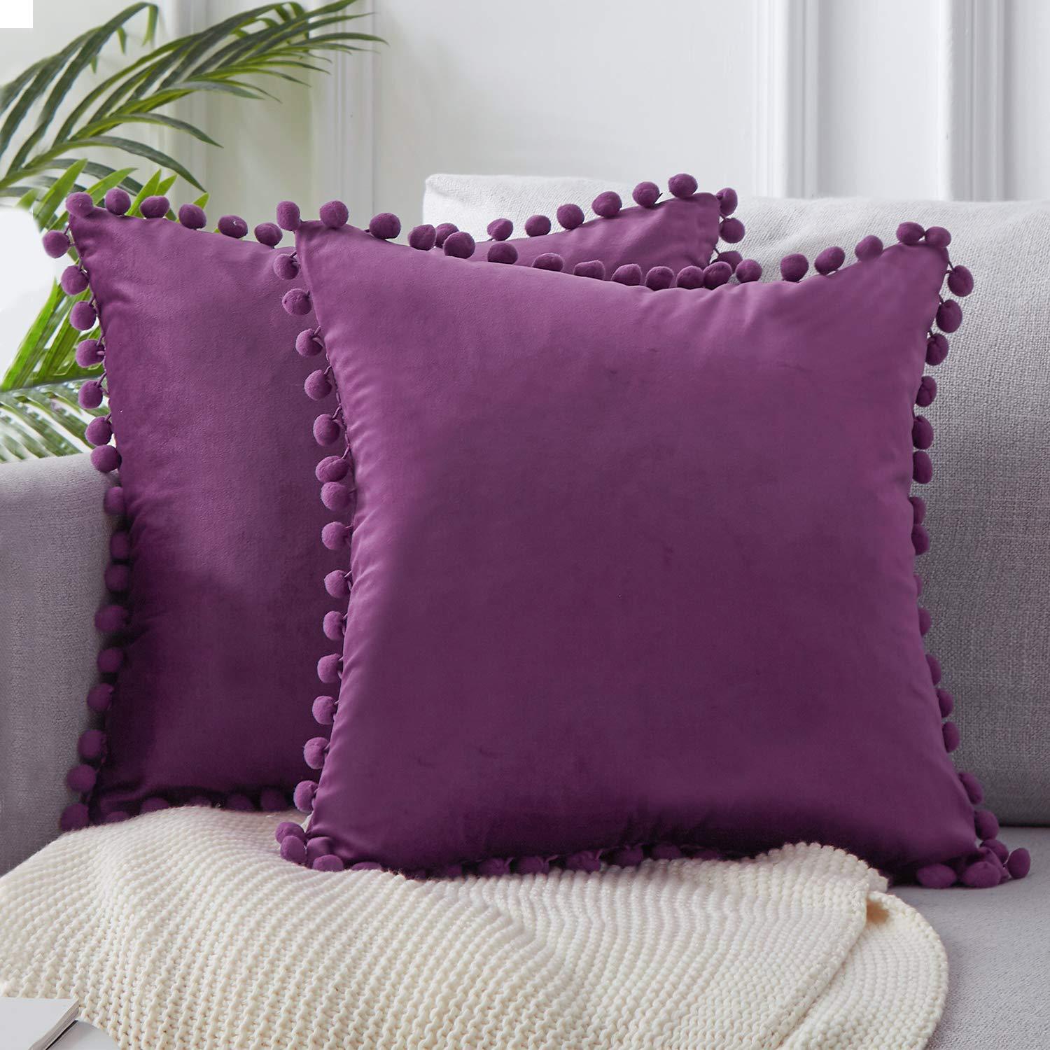 Plush Nordic Cushion Cover