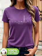 Margot Paris Graphic Cotton T-Shirt