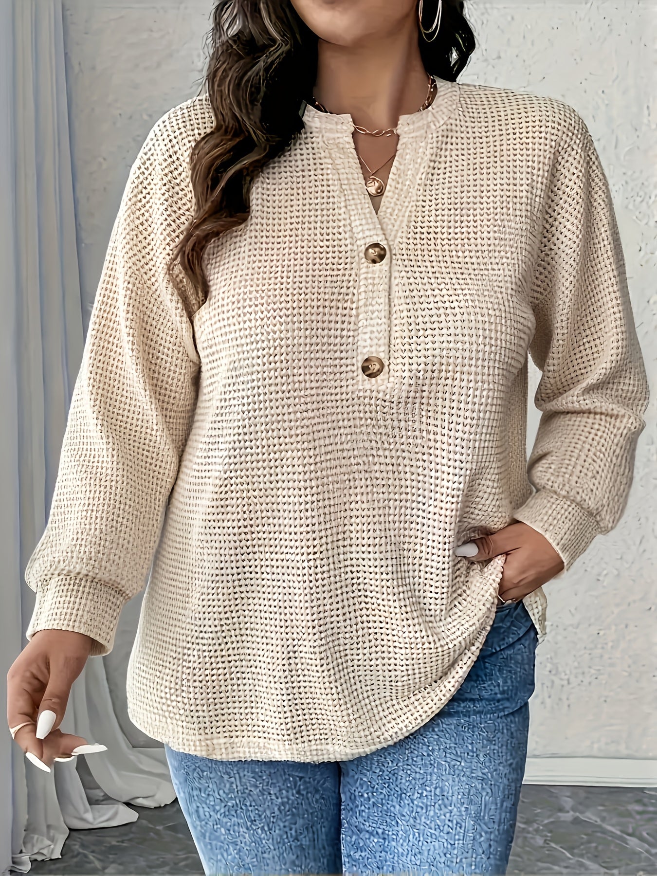 Helena Striped V-Neck Top