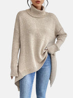 Brigitte | Long Turtle Neck Jumper