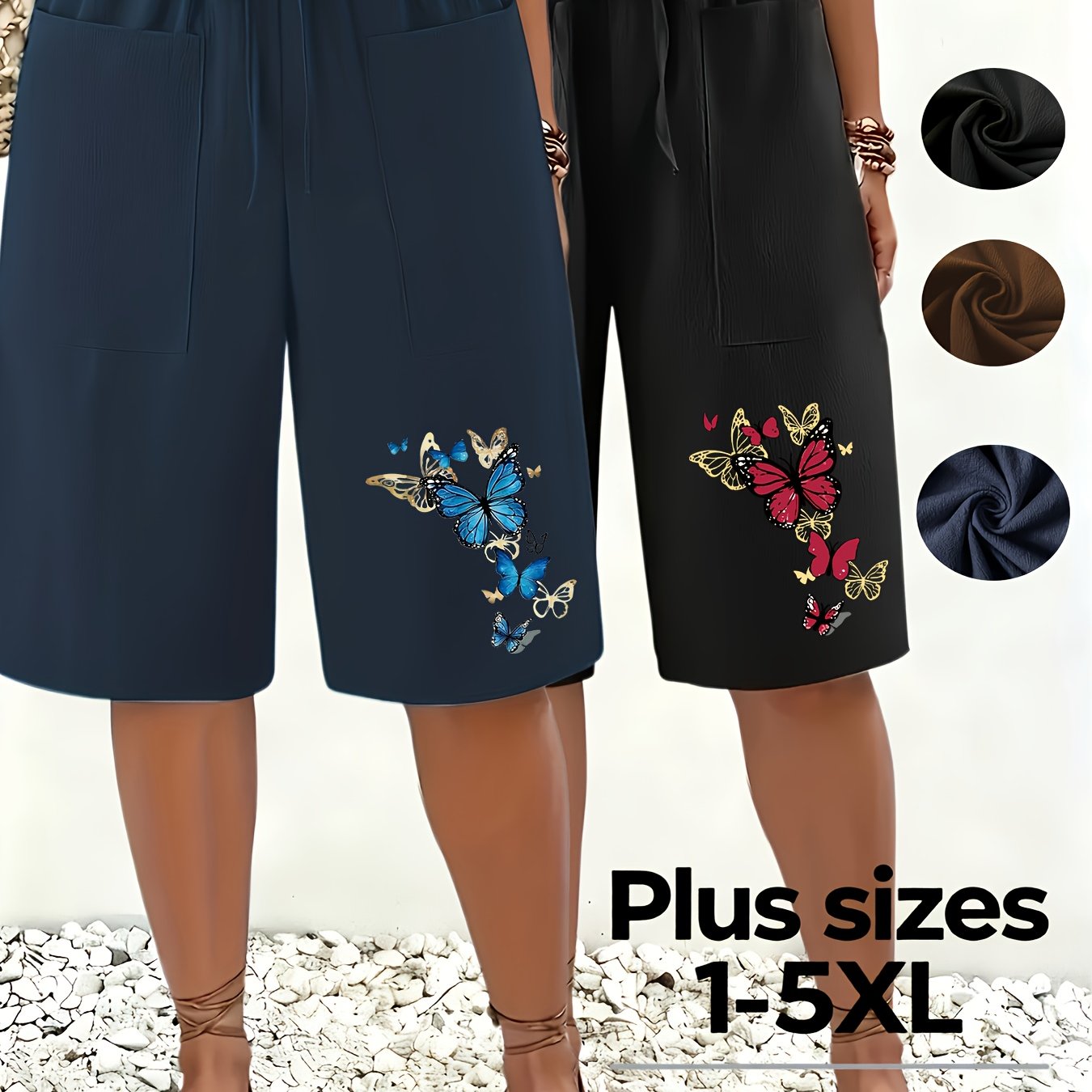 Seraphina Knee-Length Trousers 2-pack