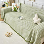 Cream Style Sofa Cover Cloth
