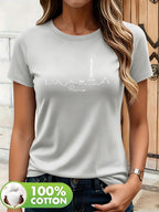 Margot Paris Graphic Cotton T-Shirt