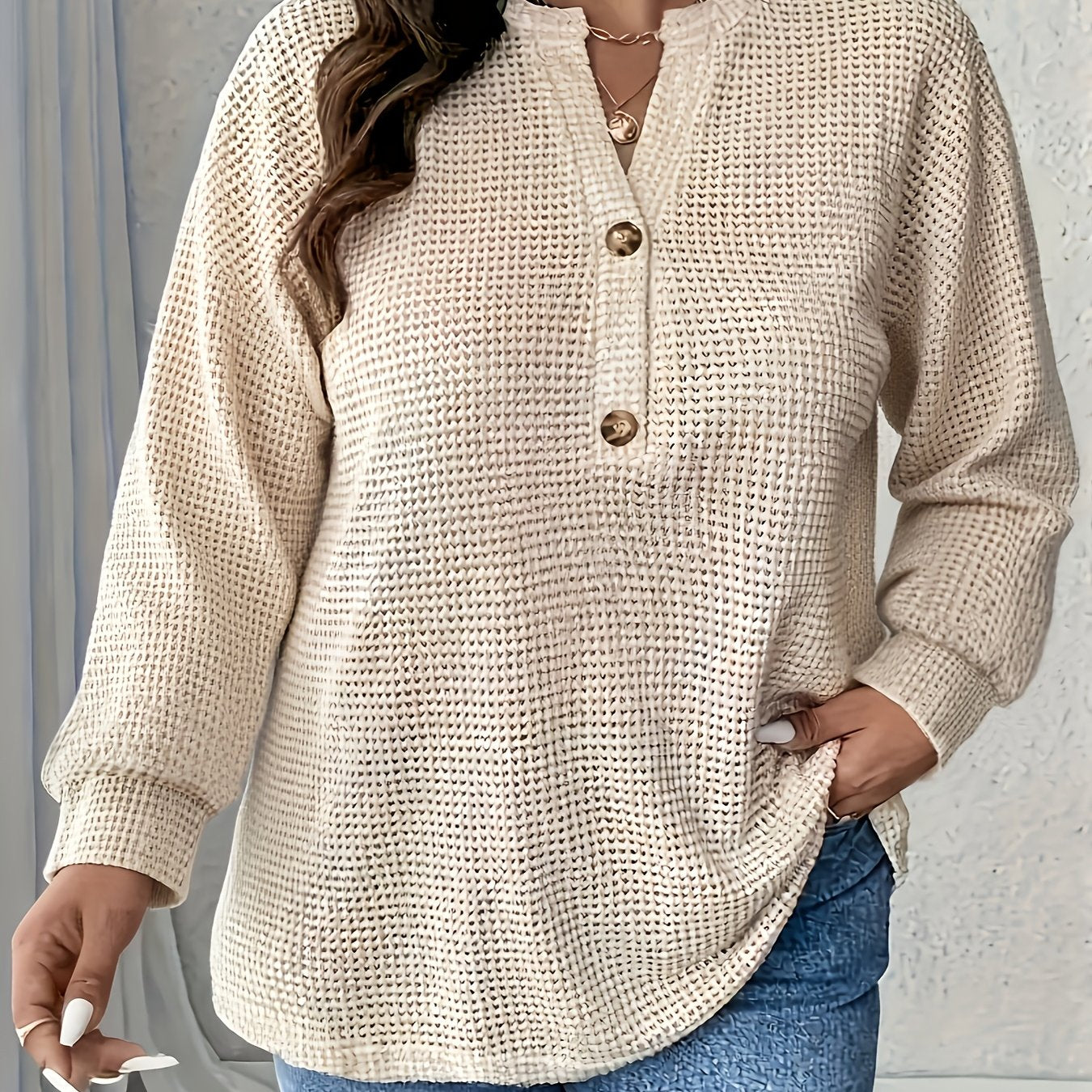 Helena Striped V-Neck Top