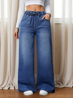 Camille Elastic-Waist Jeans