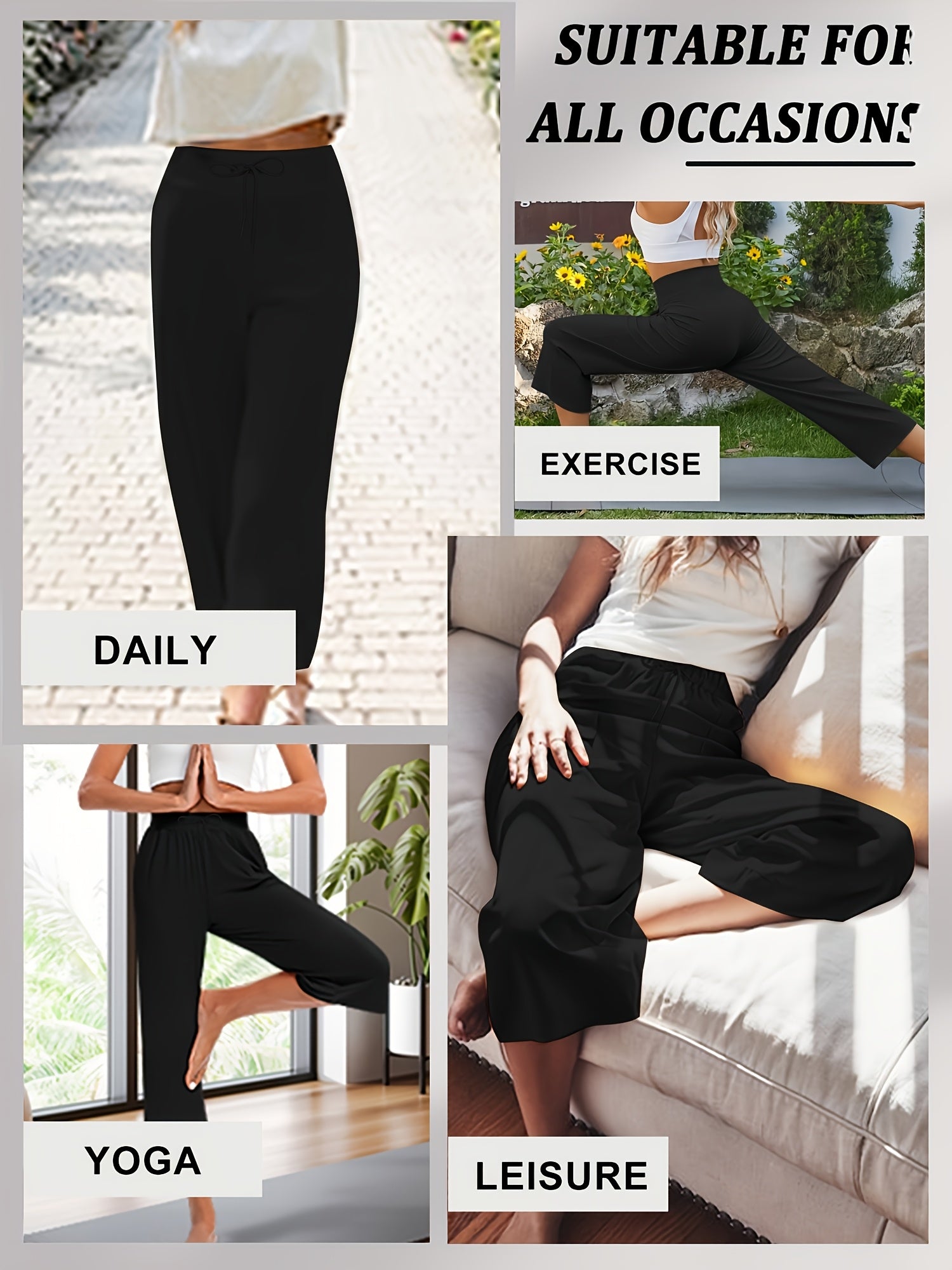 Colette Wide-Leg Capri Pants