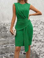Sculpted Ruche| Dress