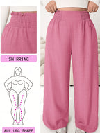 Juliette Pleated Straight-Leg Trousers