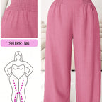 Juliette Pleated Straight-Leg Trousers