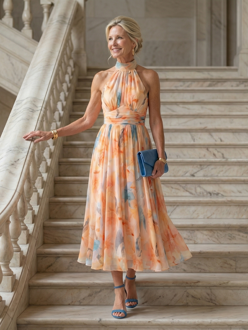 Fiora | Midi Dress