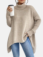 Brigitte | Long Turtle Neck Jumper