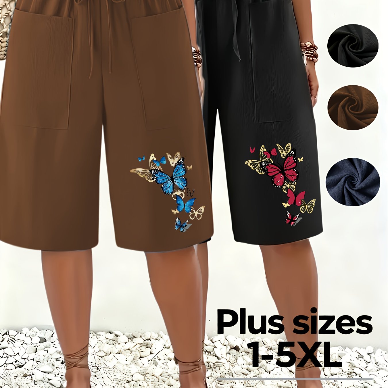 Seraphina Knee-Length Trousers 2-pack