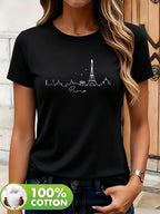 Margot Paris Graphic Cotton T-Shirt