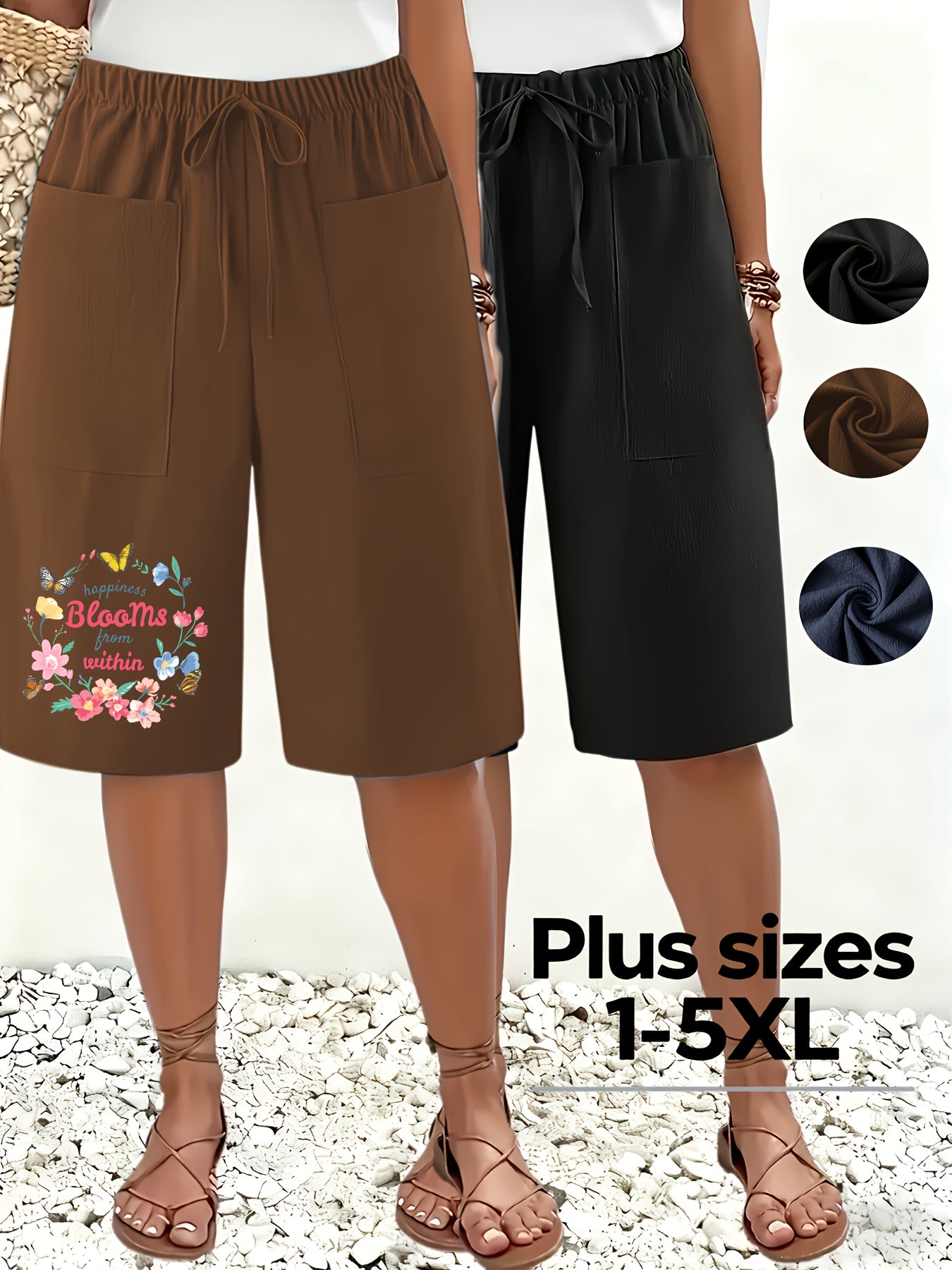 Seraphina Knee-Length Trousers 2-pack