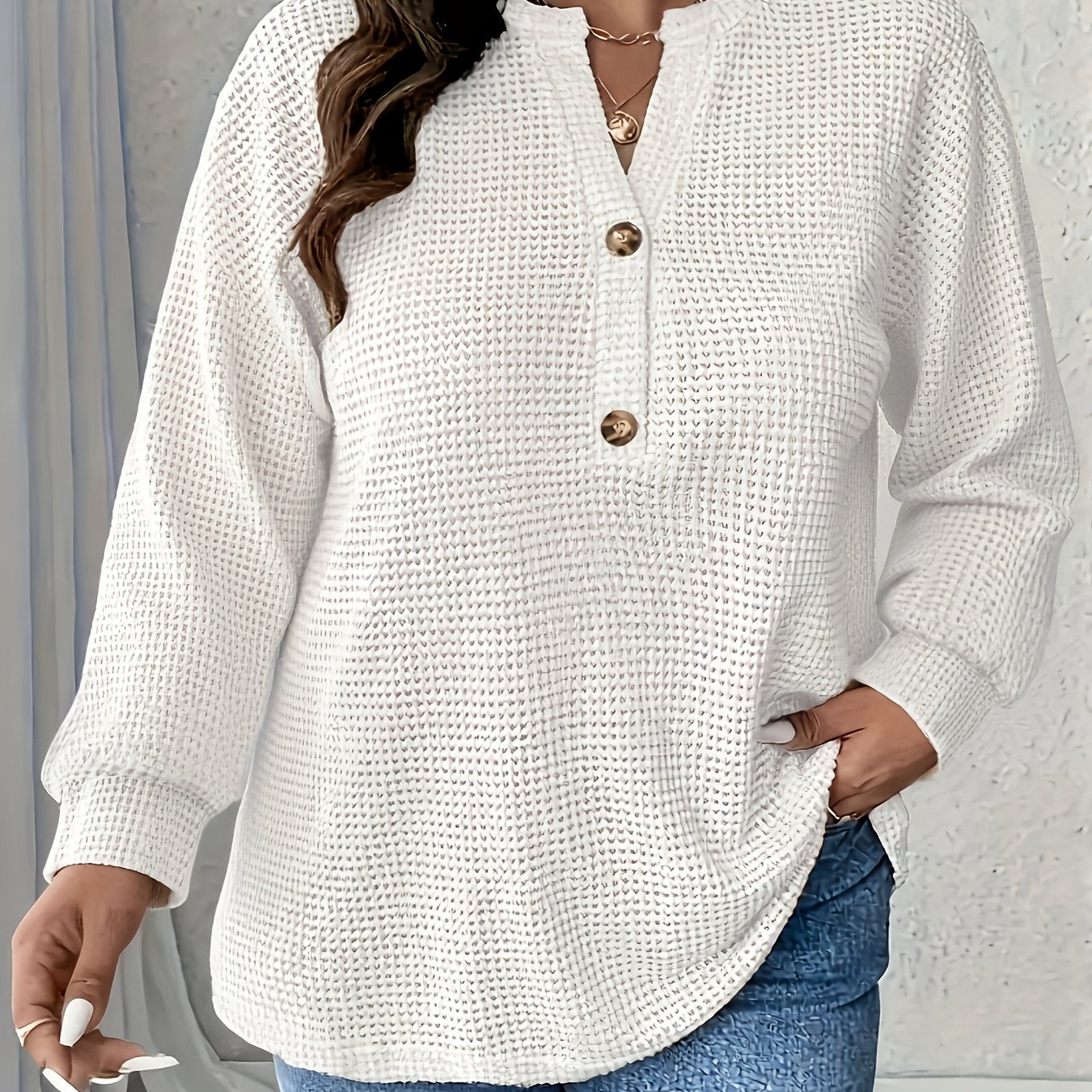 Helena Striped V-Neck Top