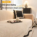 Evening Coffee Chenille Sofa Throw