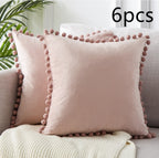 Plush Nordic Cushion Cover