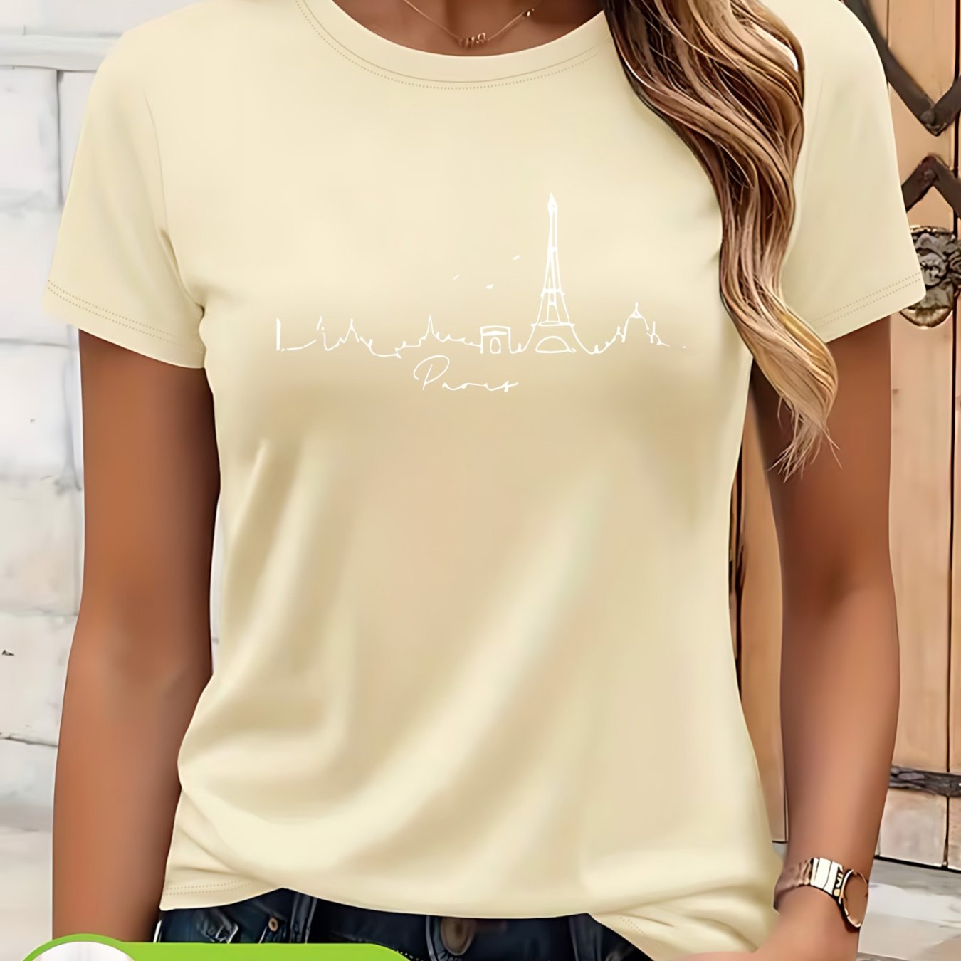 Margot Paris Graphic Cotton T-Shirt