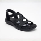 Knit Crossover | Sandals