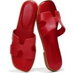 Tessa Raffia Slide Sandals