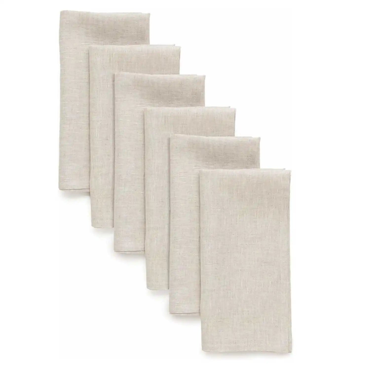 Linen Dinner Napkins – 12 Piece Set