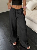 Bohemian | Pleated Wide-Leg Pants
