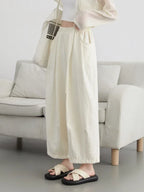 Aveline Pleated Wide-Leg | Pants