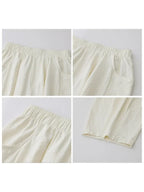 Aveline Pleated Wide-Leg | Pants