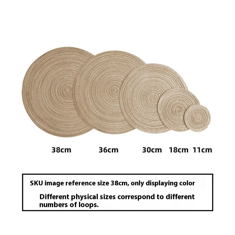 Nordic Woven Round Placemat