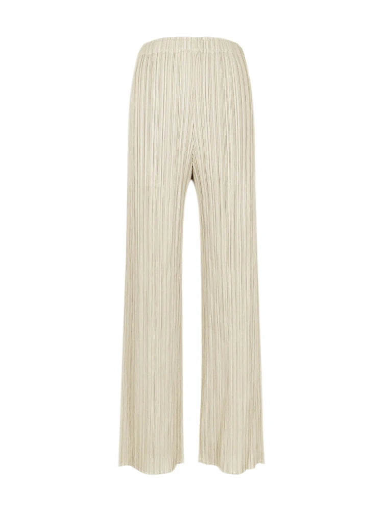 Miyake Loose Straight Pleated | Pants