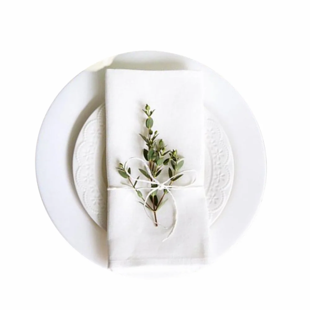 Linen Dinner Napkins – 12 Piece Set