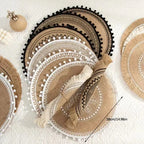 Boho Jute Fringe Placemat