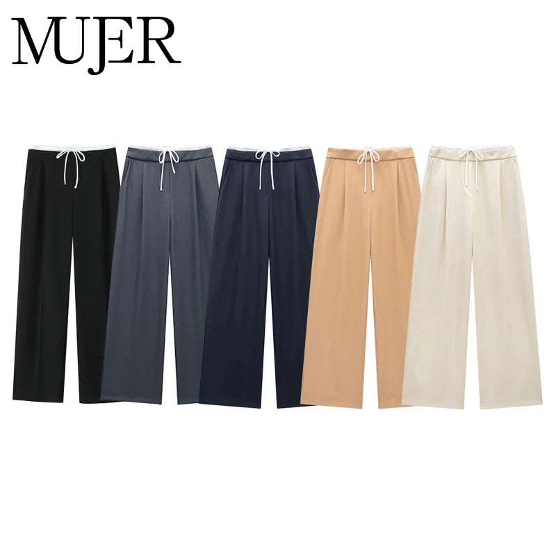 Mujer Wide Leg | Pants