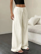 Bohemian | Pleated Wide-Leg Pants