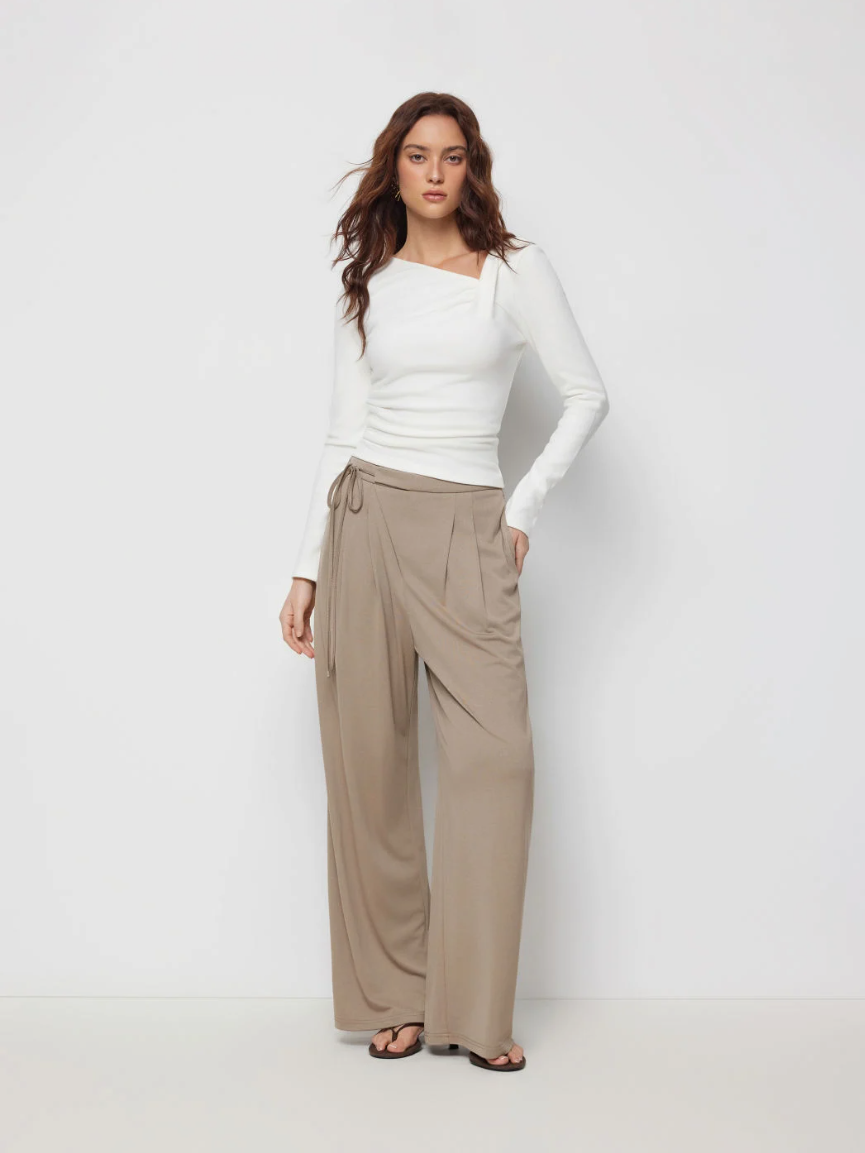 Aliah Twist Straight | Trousers