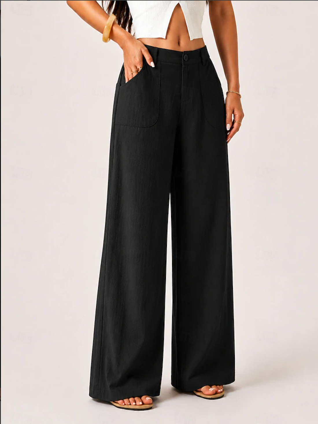 Elara | Wide leg pants